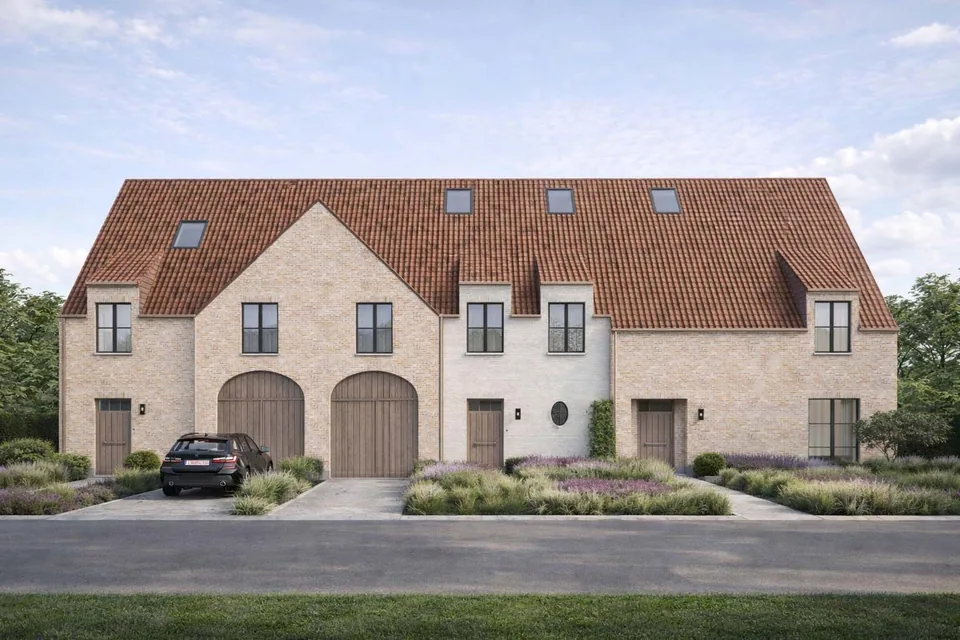Pastoriestijl woning in Beernem door J.A.N Plus Architecten