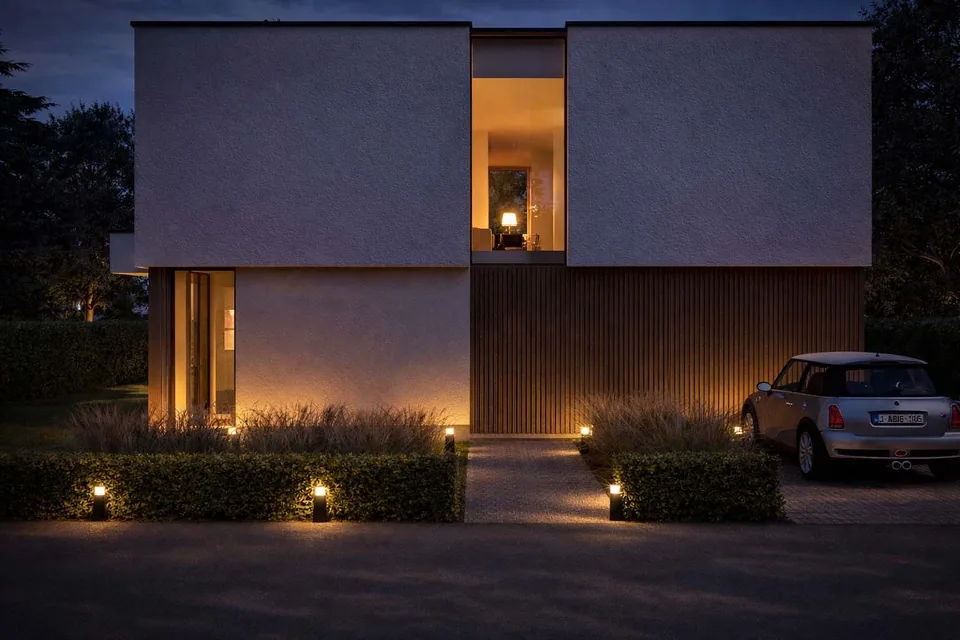 Moderne architectuur woning Bredene