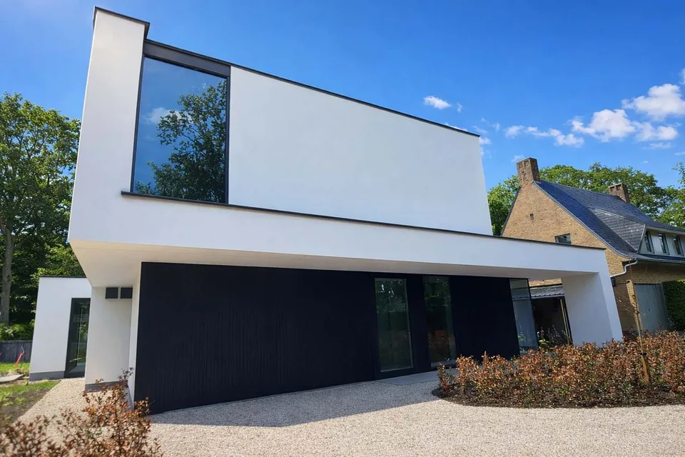 Moderne woning crepi Brugge