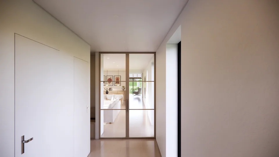 Interieur pastoriestijl woning Sint-Kruis