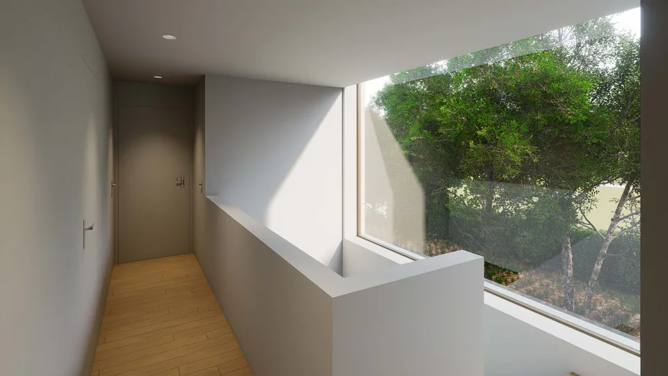 Interieur nieuwbouwwoning Assebroek – veel licht