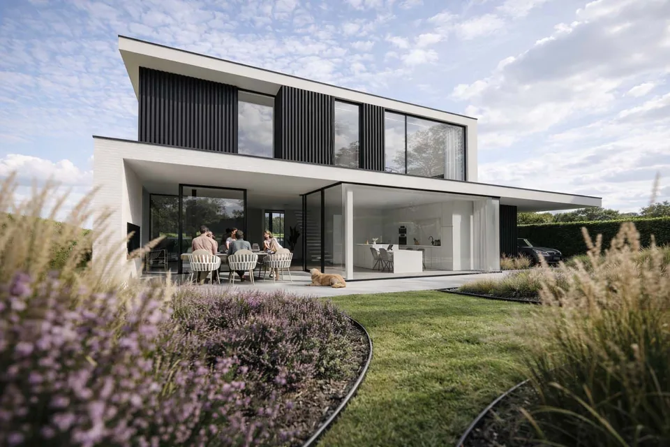 Nieuwbouwwoning in Sijsele (Damme) door J.A.N Plus Architecten