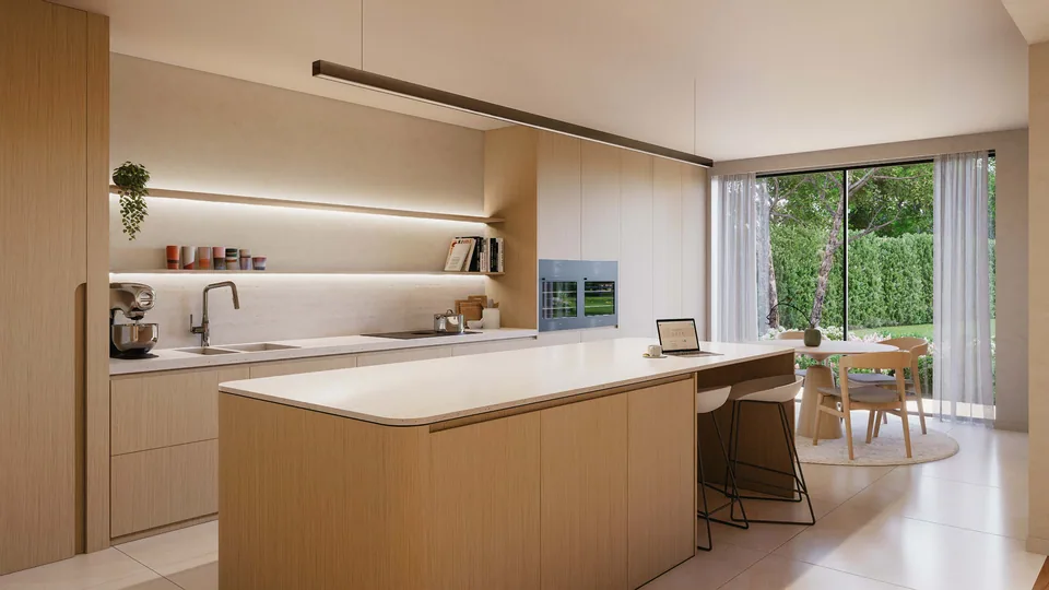 Interieur nieuwbouwwoning Moerkerke Damme