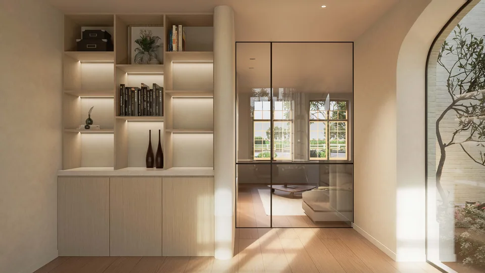 Interieur nieuwbouwwoning Moerkerke Damme