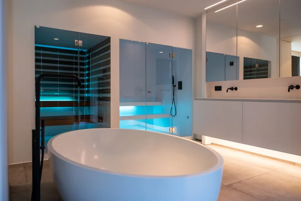 Interieur nieuwbouw woning De Haan met veel licht