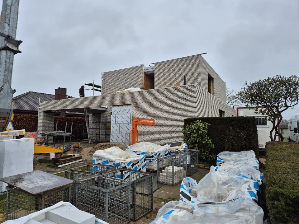 Nieuwbouwwoning in Dentergem door J.A.N Plus Architecten