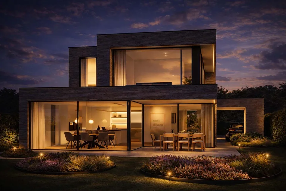 Nieuwbouwwoning in Dentergem door J.A.N Plus Architecten