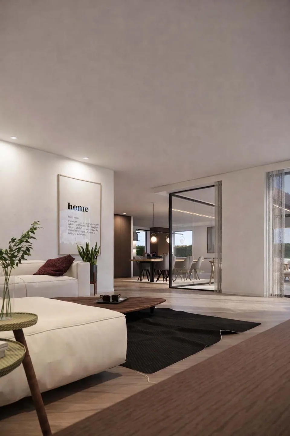 Interieur nieuwbouwwoning Knokke-Heist – veel licht