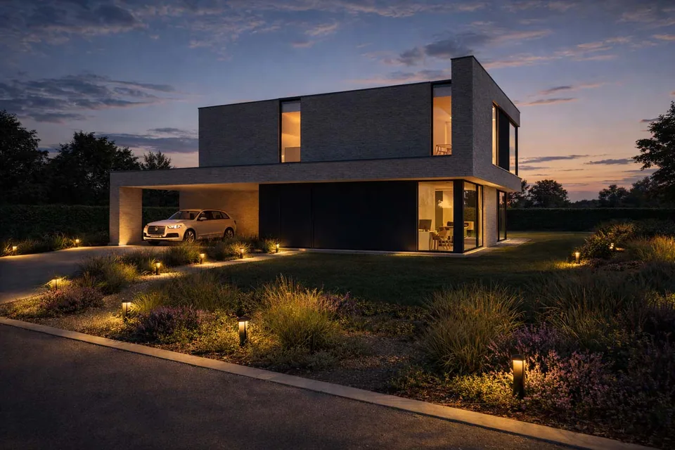Nieuwbouwwoning in Oostkamp – J.A.N Plus Architecten