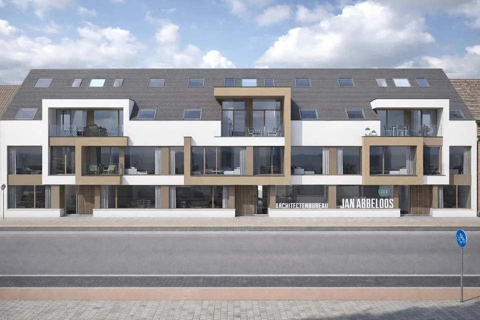 Appartementsgebouw in Sijsele Damme – J.A.N Plus Architecten