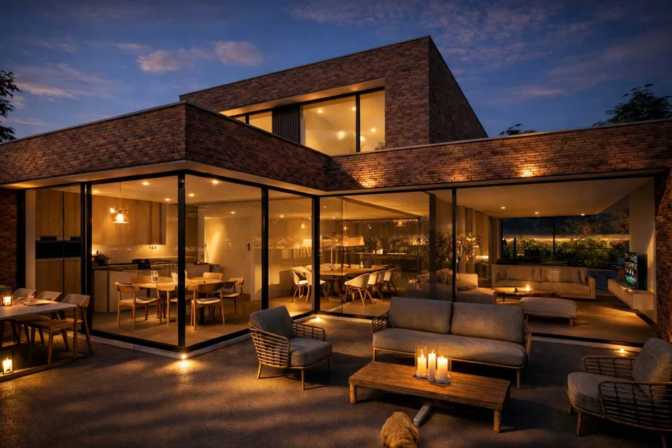 Nieuwbouwwoning in Tielt door J.A.N Plus Architecten