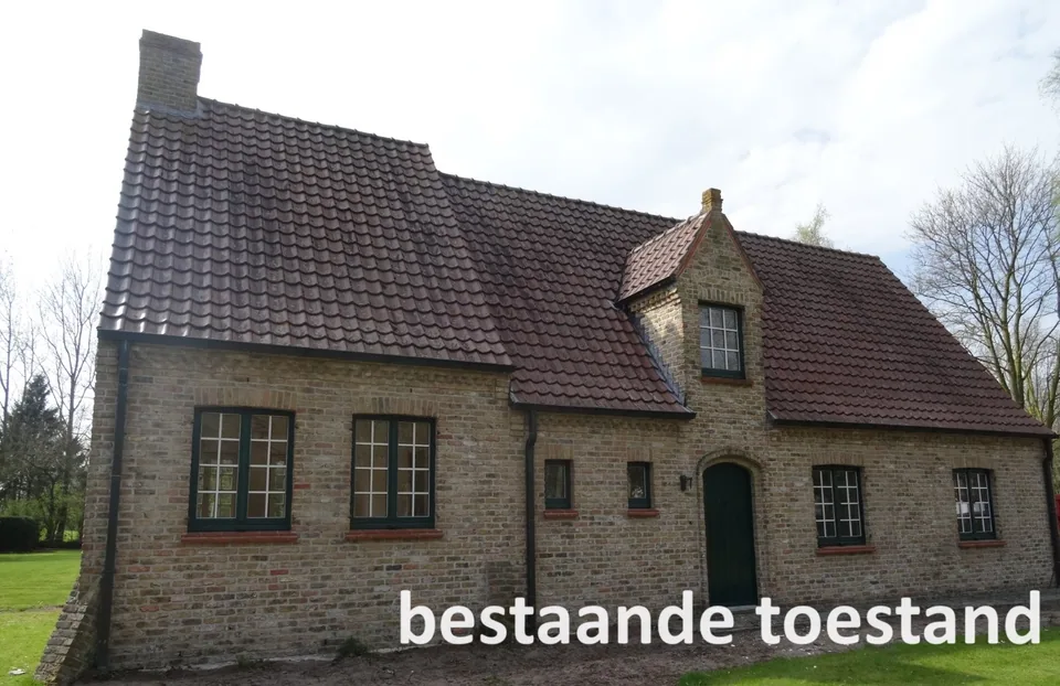 Verbouwing hoeve in Damme met zwembad – J.A.N Plus Architecten