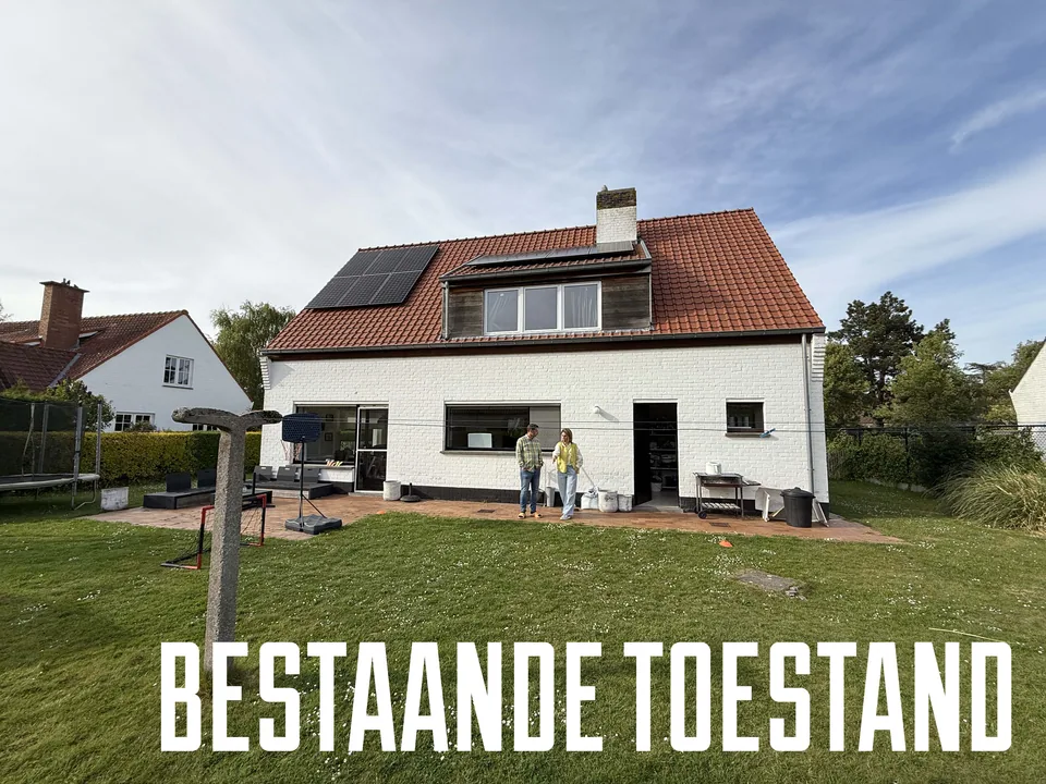 Verbouwing woning in De Haan door J.A.N Plus Architecten