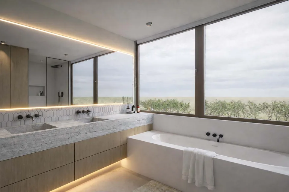 Interieur na verbouwing in De Haan – hedendaags wooncomfort