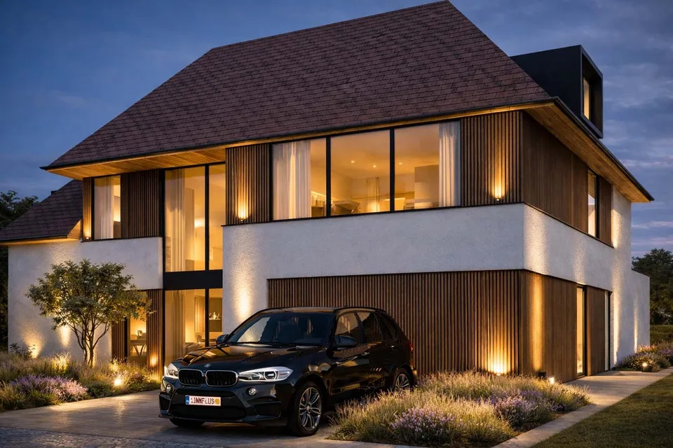 Voorgevel renovatie Knokke-Heist door J.A.N plus Architecten