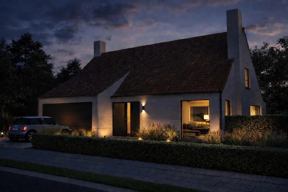 Moderne renovatie woning Oostkamp