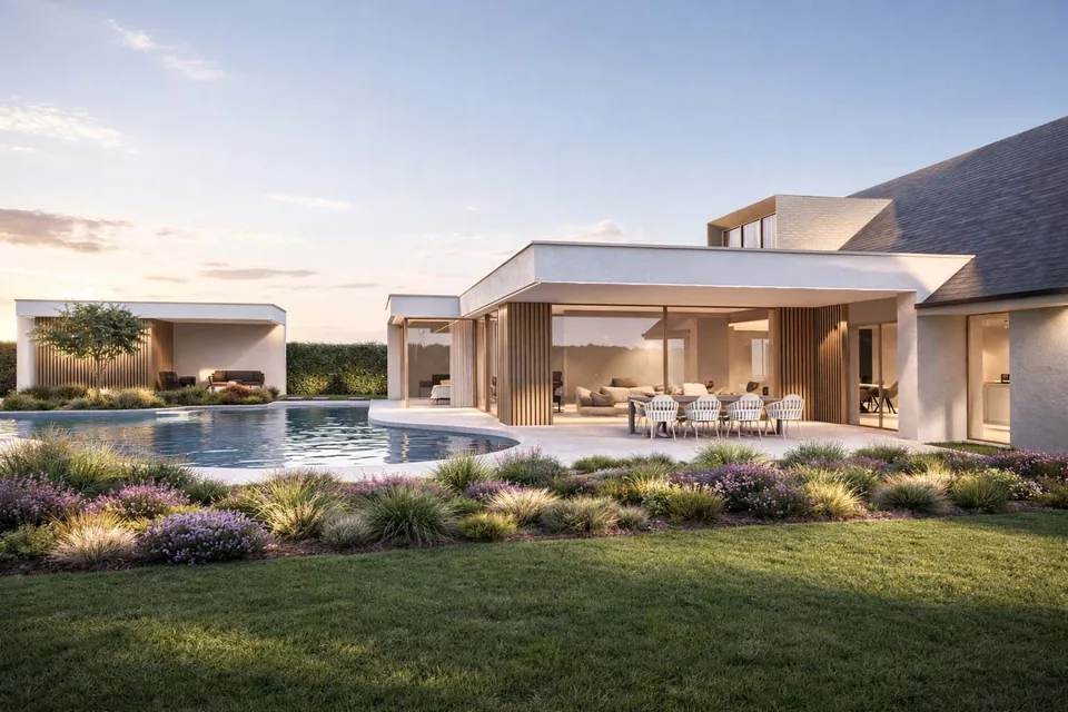 Zwembad en poolhouse renovatieproject in Varsenare
