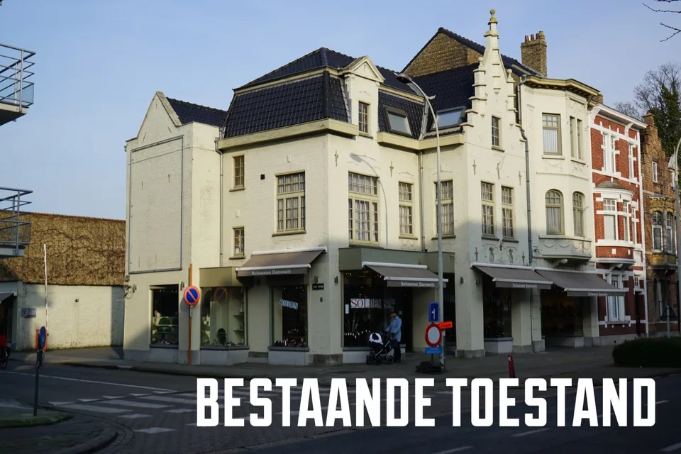Winkelpand met appartementen Sint-Andries, Brugge